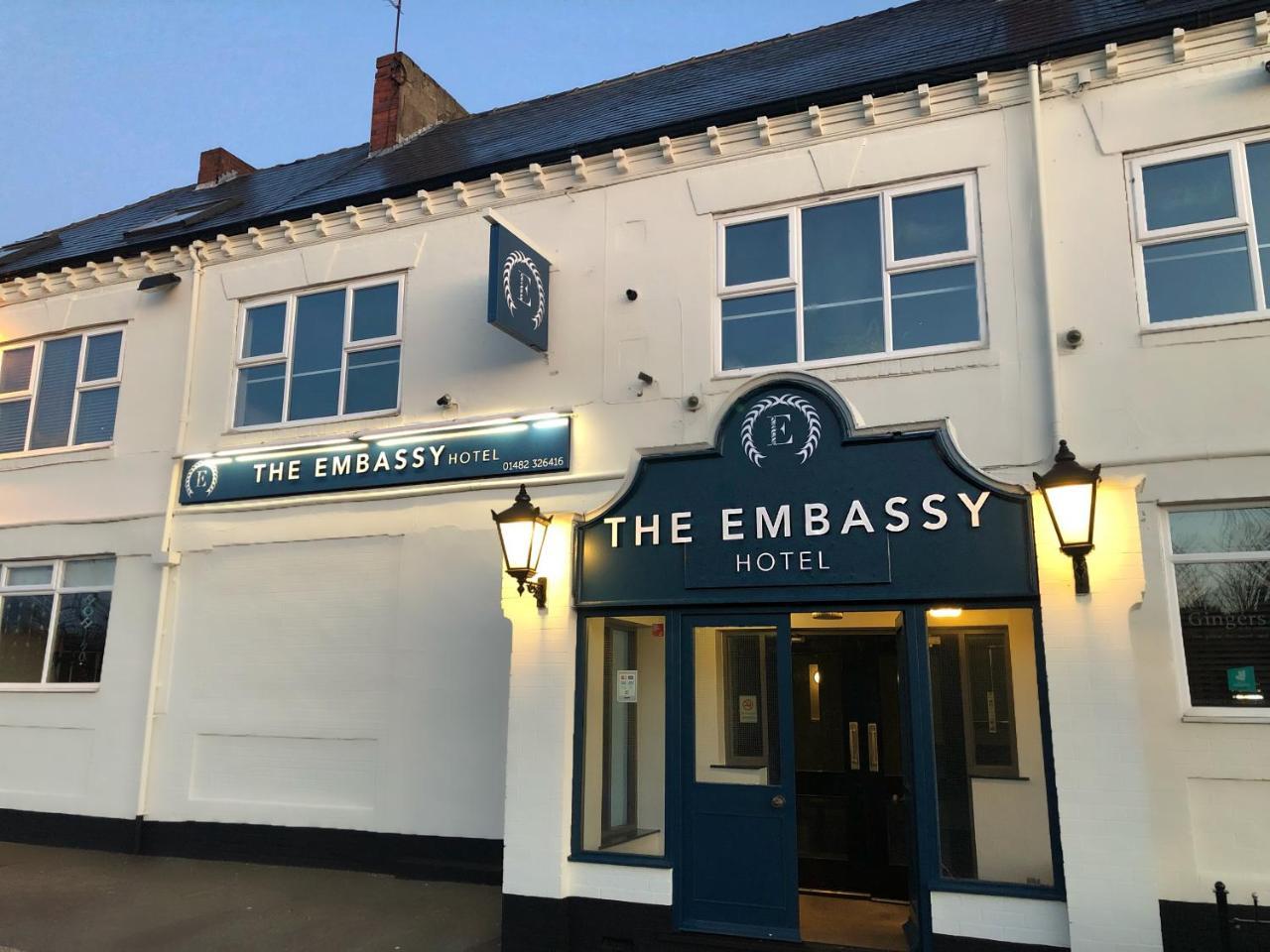 The Embassy Hotel Kingston upon Hull Exteriör bild